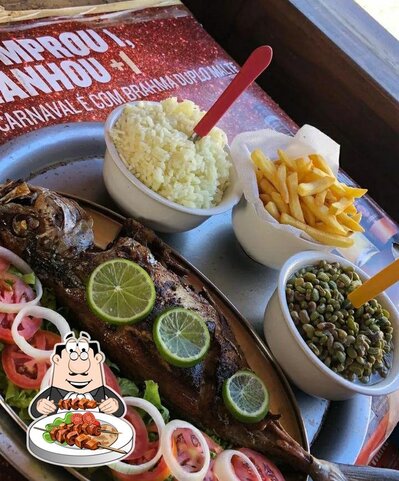 Platos en Caranguejo do Junior