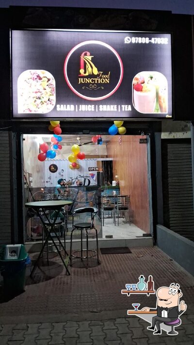 The interior of Food Junction