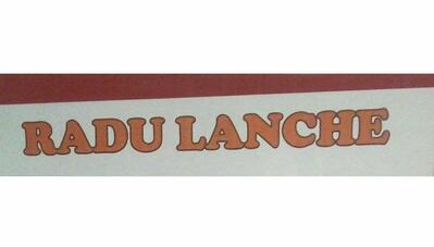 O logotipo do RADU Lanche