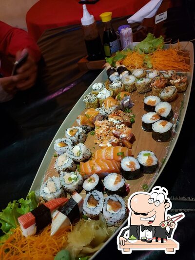 Presenteie-se com sushi no SushiDoDede