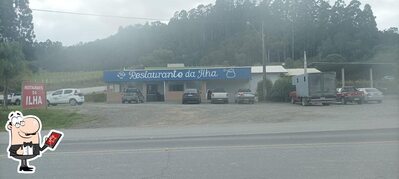 o exterior é uma característica importante do Restaurante da Ilha
