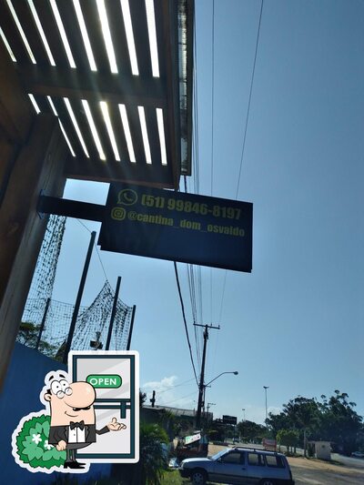 O exterior do Dom Osvaldo CANTINA