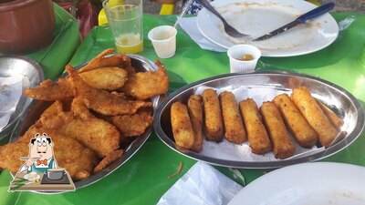 Comida em Restaurante Praia do Sol