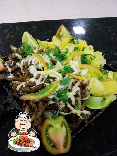 Comida em Beira Lago