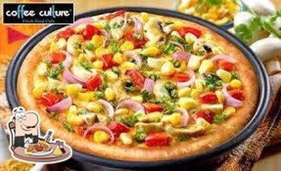 Get pizza at Coffee Culture