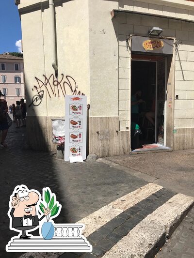 Guarda la parte esterna di Pizzarius