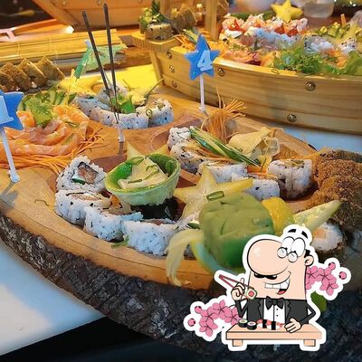 Comida em Banzai Sushi & Crêperie