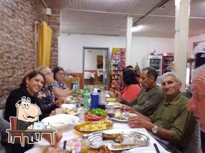 O interior do Restaurante São Marcos