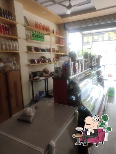The interior of Thind Sweets