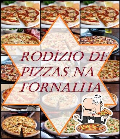 Consiga pizza no Pizzaria Fornalha A La Carte