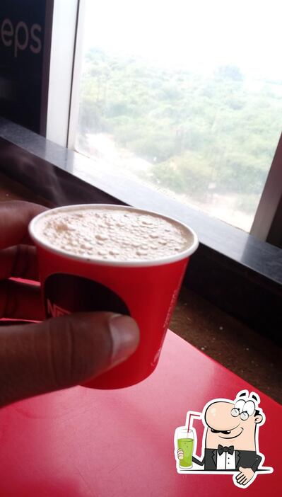 Food Court serves a selection of beverages
