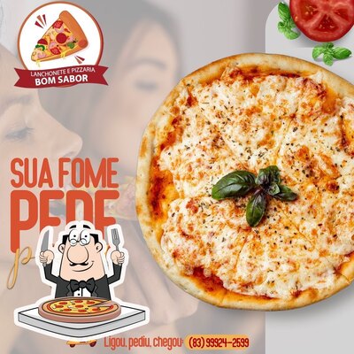 Experimente pizza no Pizzaria Bom Sabor qno 16 ceilandia