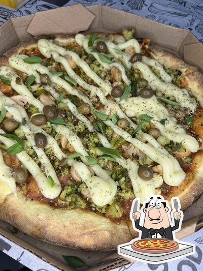 No Pizzabar, você pode degustar pizza