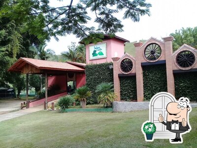 Você pode espairecer no na área externa do Sabor do Campo - Restaurante Rural