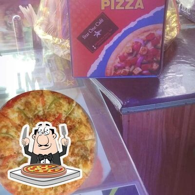 At Star One Restaurant, you can taste pizza