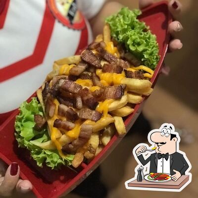 Platos en Katia lanches