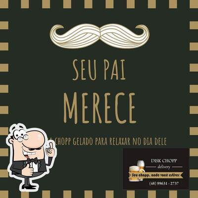 Aqui está a publicidade do LV Disk Chopp Delivery