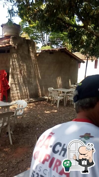 a área exterior é uma característica importante do RÃ-CHO CAIPIRA