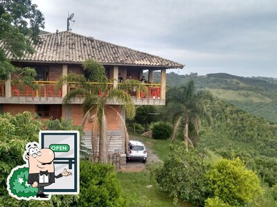 Você pode espairecer no exterior Restaurante Lancheria Belvedere Parada 99