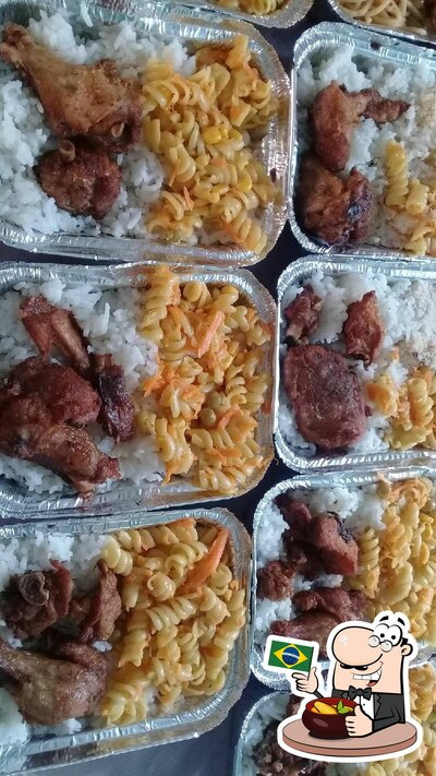 Platos en Point do Leco e hot dog