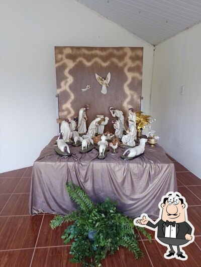 O interior do Chácara Pai Dudé