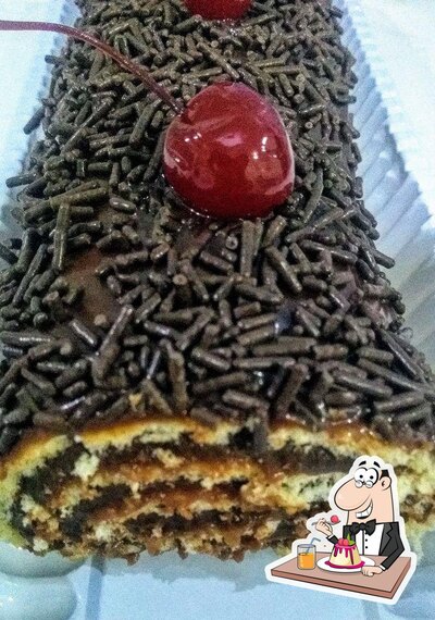 Não esqueça de pedir uma sobremesa no Pão e Prosa Panificadora e Café