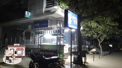 The exterior is an important feature of BLUE SEA CAFE