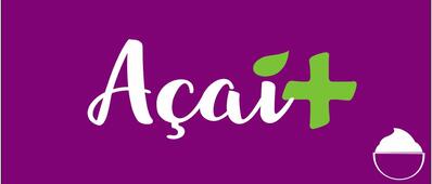 A representação gráfica da marca do Açai+