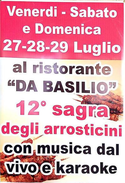 Découvrez les informations concernant Da Basilio Ristorante :D