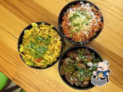 Food at The Green Wok