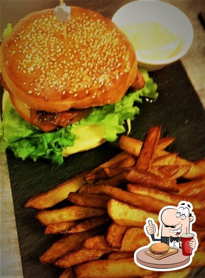 Essayez un hamburger à Las Brasas