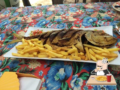 Você pode conseguir batatas fritas como acompanhamento ou lanche