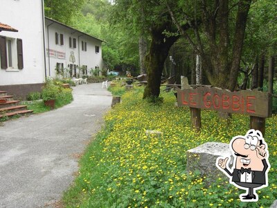 Gli interni di Le Gobbie Ristorante Bar