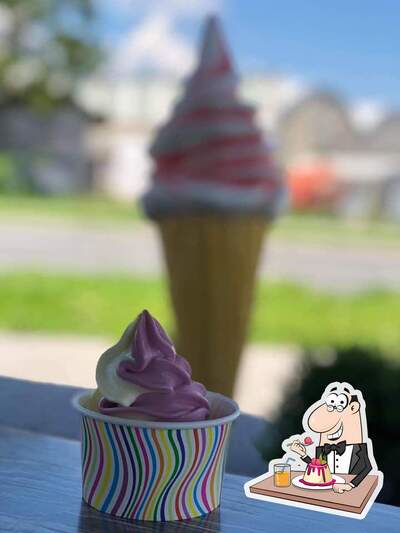 FAST FOOD PINKI KRANJ serve un'ampia gamma di dessert
