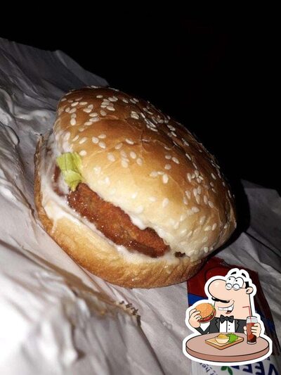Treat yourself to a burger at Devil's Kitchen