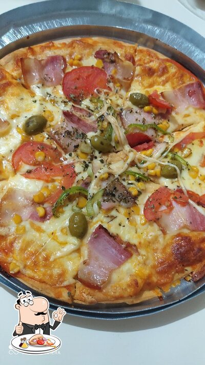 Escolha pizza no Pizzaria Xodó