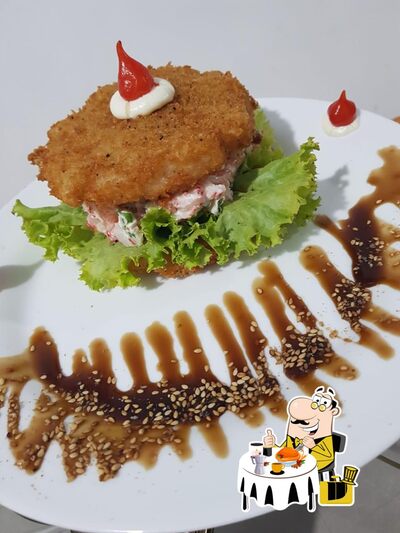 Comida em Niguimaki sushi