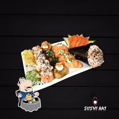 Comida em Sushi Aki Rio Preto