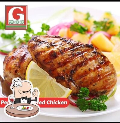 Food at Green Chick Chop
