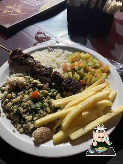 Platos en Churrasquinho do Bruce