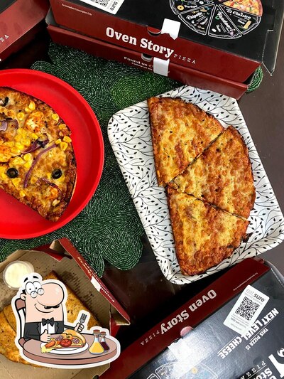 Get pizza at Oven Story
