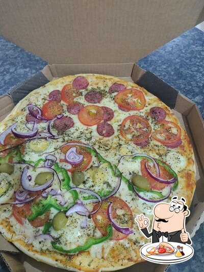 Consiga diferentes tipos de pizza