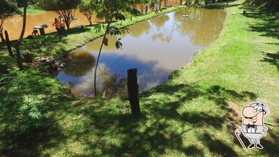 Você pode espairecer no exterior Pesqueiro Quatro Lagoas