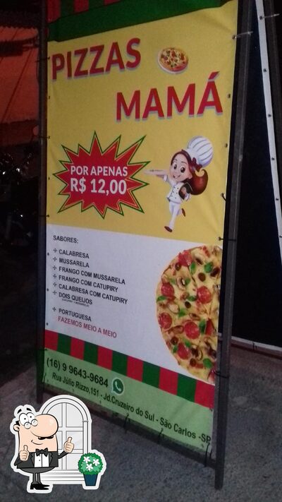 Veja o exterior do Pizzas Mamá