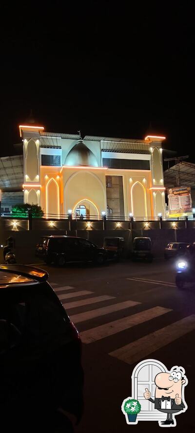 Take a look at the outside area of Benjara restaurant