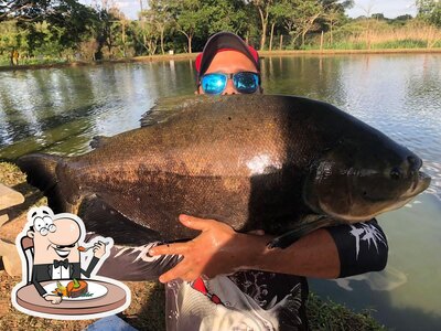 Peça pratos de peixe no Pexe Gordo Pesqueiro e Restaurante