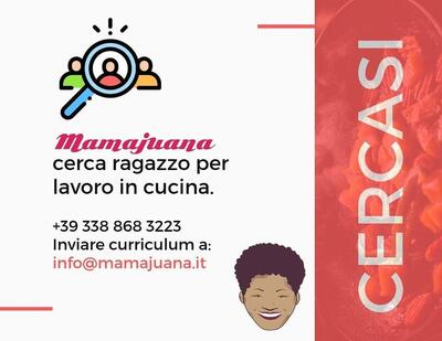 La pubblicità contiene informazioni su Mamajuana