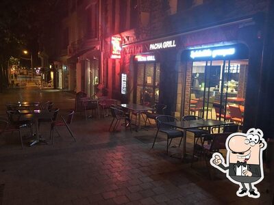 L'intérieur de Pacha Grill