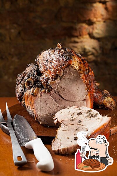 Há uma variedade de refeições para os amantes da carne