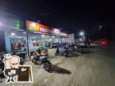 Check out the exterior of EM Restaurant